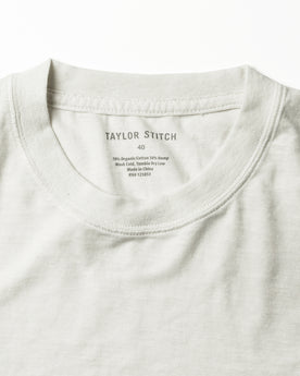 material shot of collar, Knits by Taylor Stitch