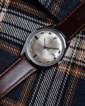 editorial image of The 1970 Timex 21, Accessories by Taylor Stitch