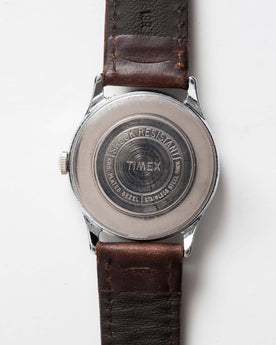 material shot of the back of The 1968 Timex Mercury, Accessories by Taylor Stitch