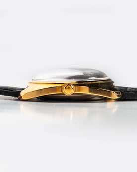 material shot of the side of The 1974 Timex Electronic Time Zone, Accessories by Taylor Stitch