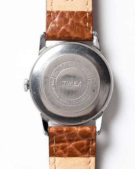 material shot of the back of The 1966 Timex Mercury, Accessories by Taylor Stitch