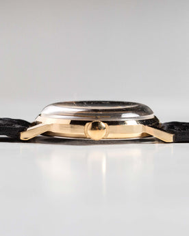 material shot of the side of The 1970 Timex Mercury "MLK", Accessories by Taylor Stitch