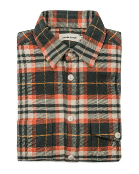 The Crater Shirt in Olive Plaid: Featured Image, Wovens by Taylor Stitch