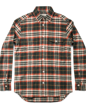 The Crater Shirt in Olive Plaid: Alternate Image 6, Wovens by Taylor Stitch