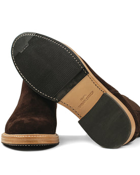 The Ranch Boot in Weatherproof Chocolate Suede: Alternate Image 9, Footwear by Taylor Stitch