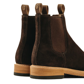 The Ranch Boot in Weatherproof Chocolate Suede: Alternate Image 12