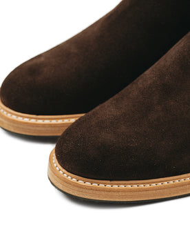 The Ranch Boot in Weatherproof Chocolate Suede: Alternate Image 13, Footwear by Taylor Stitch