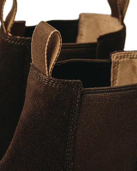 The Ranch Boot in Weatherproof Chocolate Suede: Alternate Image 14, Footwear by Taylor Stitch