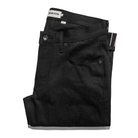 The Slim Jean in Kuroki Mills Black Selvage - featured image