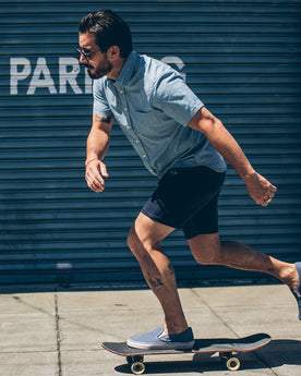 The Short Sleeve California in Slub Chambray: Alternate Image 1, Wovens by Taylor Stitch