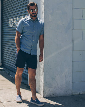 The Short Sleeve California in Slub Chambray: Alternate Image 3, Wovens by Taylor Stitch