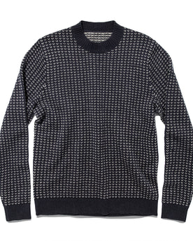 The Rangeley Sweater in Navy Cash Merino: Featured Image, Knits by Taylor Stitch