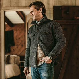 The Long Haul Jacket in Wool Beach Cloth - featured image