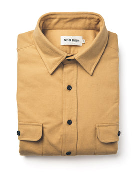 The Yosemite Shirt in Sawdust: Featured Image, Wovens by Taylor Stitch