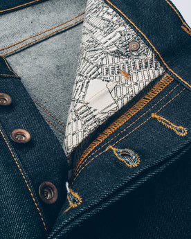 The Slim Jean in Kaihara Mills Selvage: Alternate Image 4, Denim by Taylor Stitch
