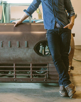 The Slim Jean in Kaihara Mills Selvage: Alternate Image 5, Denim by Taylor Stitch