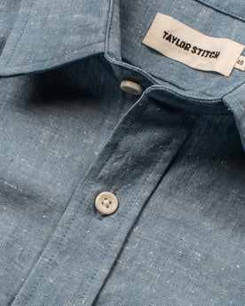 The Short Sleeve California in Slub Chambray: Alternate Image 4, Wovens by Taylor Stitch