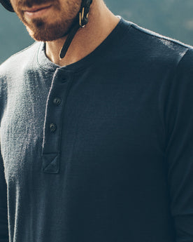 The Merino Henley in Indigo: Alternate Image 2, Mens by Taylor Stitch
