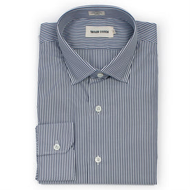 The Hyde in Navy Bengal Stripe: Featured Image