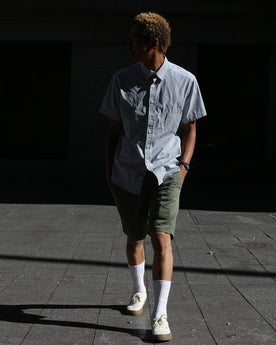 The Travel Short in Army: Alternate Image 1, Shorts by Taylor Stitch