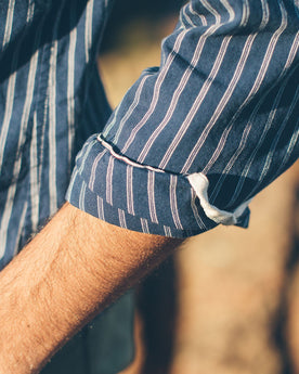 The Popover in Indigo Stripe: Alternate Image 6, Wovens by Taylor Stitch