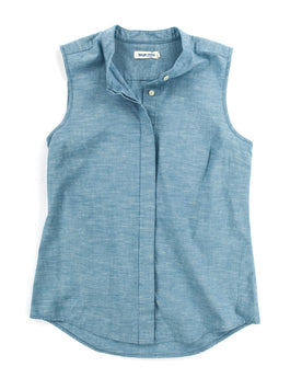 The Dillon in Washed Chambray: Featured Image, Wovens by Taylor Stitch