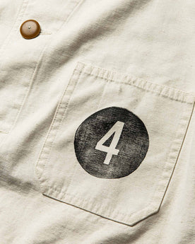 The Fourtillfour Ojai Jacket in Natural Reverse Sateen: Alternate Image 6, Outerwear by Taylor Stitch
