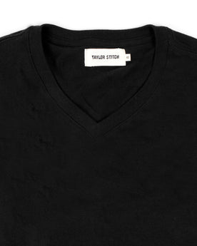 The V-Neck Tee in Black: Alternate Image 5, Knits by Taylor Stitch