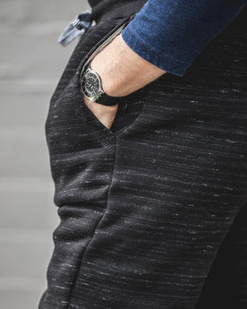 The Travel Pant in Black Fleece: Alternate Image 4, Pants by Taylor Stitch