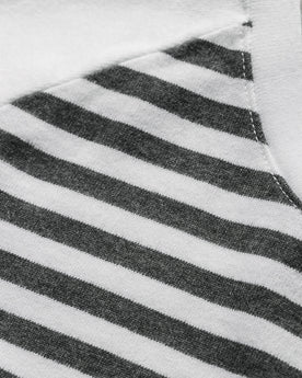 The Triblend Long Sleeve in Charcoal Stripe: Alternate Image 4, Knits by Taylor Stitch