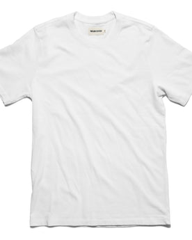 The Triblend Tee in White: Featured Image, Knits by Taylor Stitch
