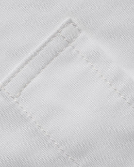 The Short Sleeve California in White Poplin: Alternate Image 4, Wovens by Taylor Stitch