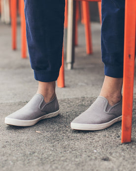 Baja Slip On in Tinted Grey: Alternate Image 3, Footwear by Taylor Stitch