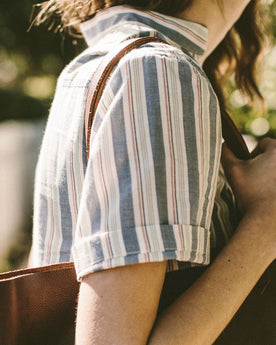 The Abbot Popover in Surf Stripe: Alternate Image 2, Wovens by Taylor Stitch