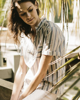 The Abbot Popover in Surf Stripe: Alternate Image 3, Wovens by Taylor Stitch