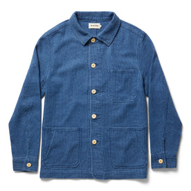 The Ojai Jacket in Washed Indigo Sashiko - featured image