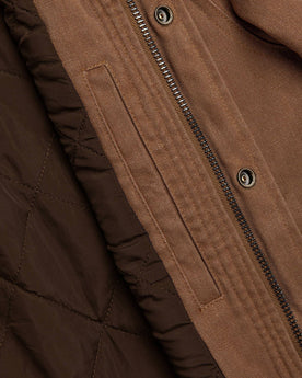 material shot of pocket detail, Outerwear by Taylor Stitch