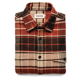 The Crater Shirt in Rust Plaid: Featured Image