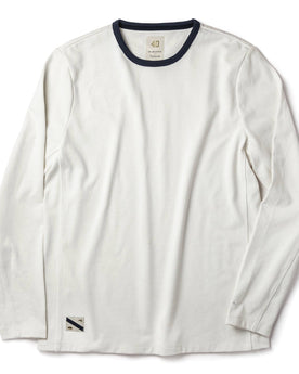 flatlay of The Heavy Bag Long Sleeve in Natural, Knits by Taylor Stitch