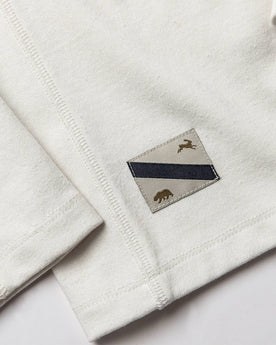 material shot of collaborative patch, Knits by Taylor Stitch