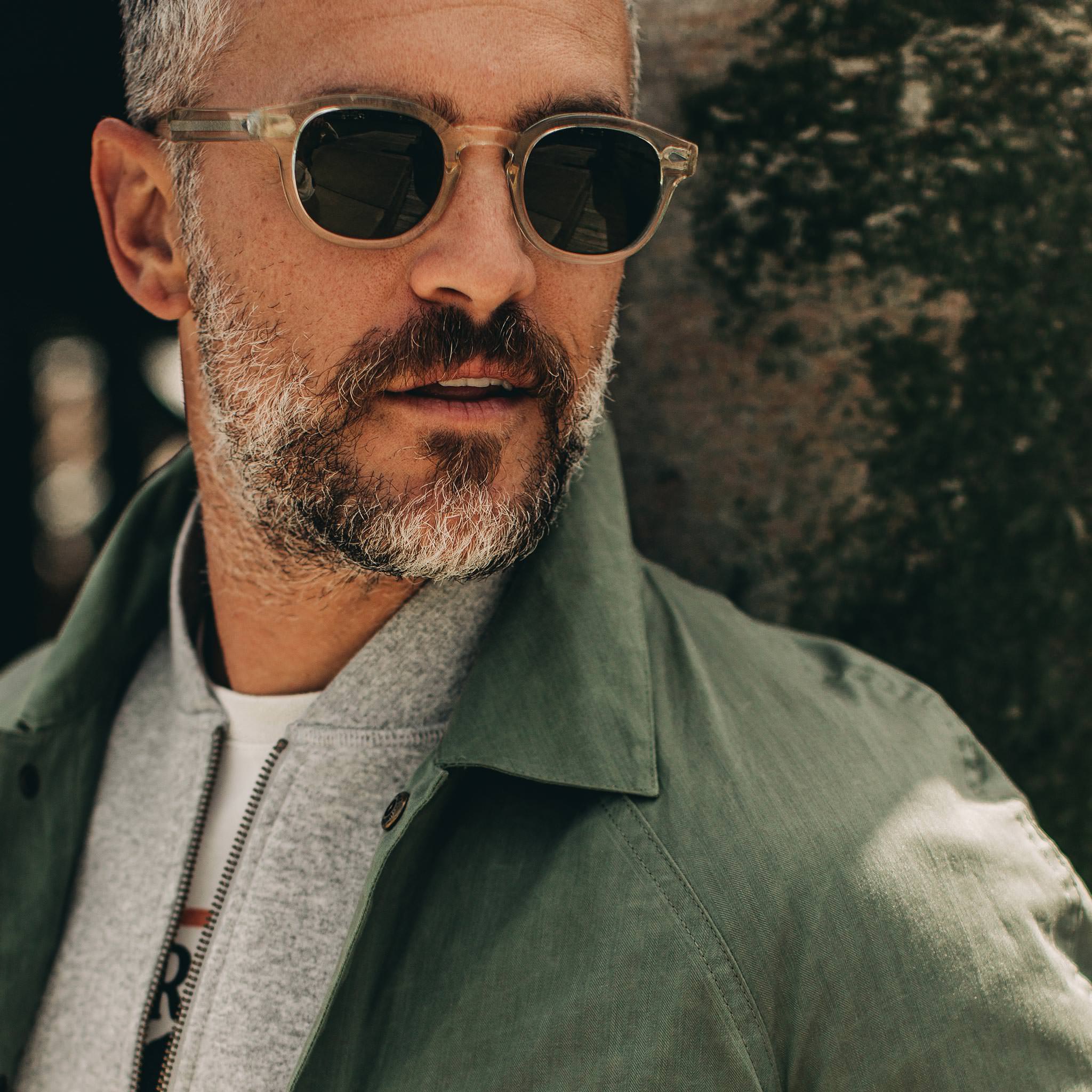 The Lombardi Jacket in Olive Dry Wax | Taylor Stitch