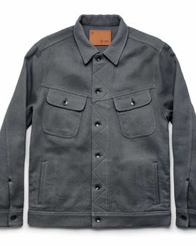 The Long Haul Jacket in Ash Sashiko: Featured Image, Outerwear by Taylor Stitch