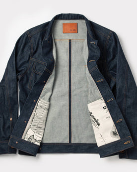 flatlay shot of jacket opened up, Outerwear by Taylor Stitch