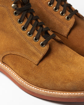 The Trench Boot in Butterscotch Weatherproof Suede: Alternate Image 4, Footwear by Taylor Stitch