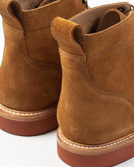 The Trench Boot in Butterscotch Weatherproof Suede: Alternate Image 5, Footwear by Taylor Stitch