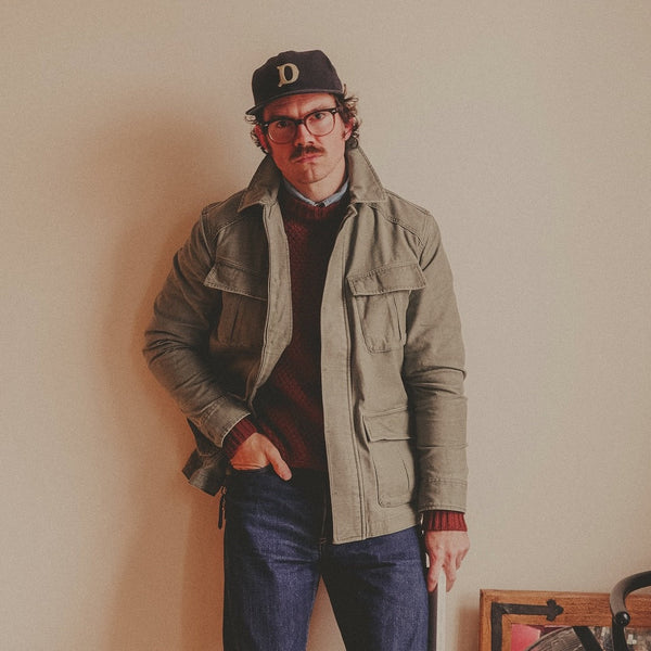 Will Halbert in the Surplus Jacket