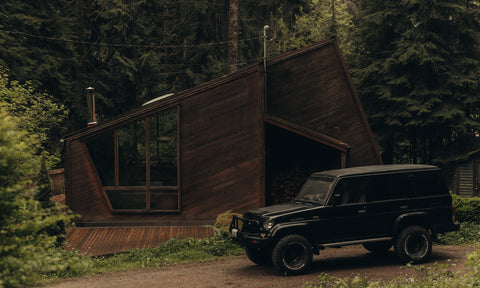 editorial image of Canyon Creek Cabin
