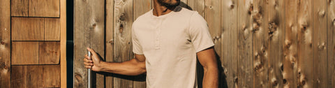 The Short Sleeve Heavy Bag Henley