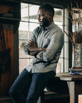 The Jack in Blue Chambray: Alternate Image 1, Wovens by Taylor Stitch