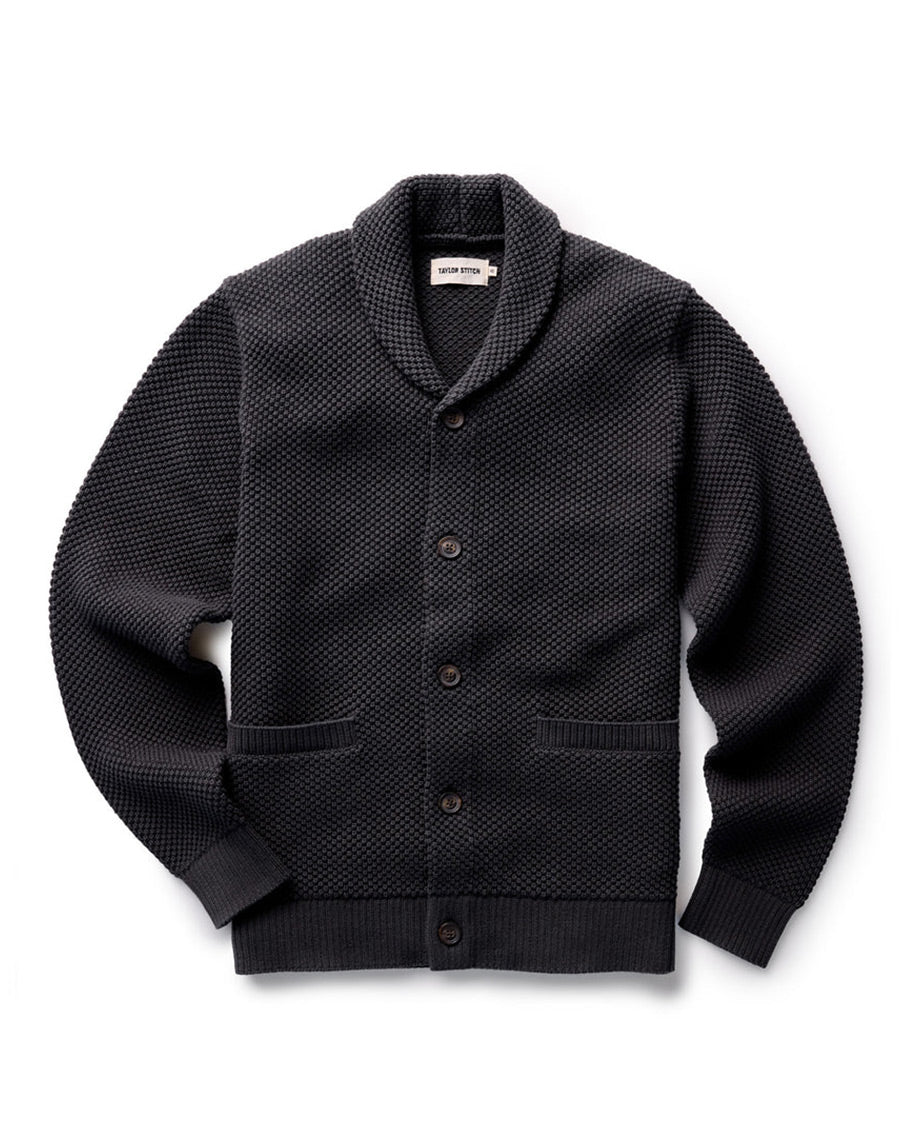 The Crawford Sweater in Charcoal: Featured Image, Knits by Taylor Stitch